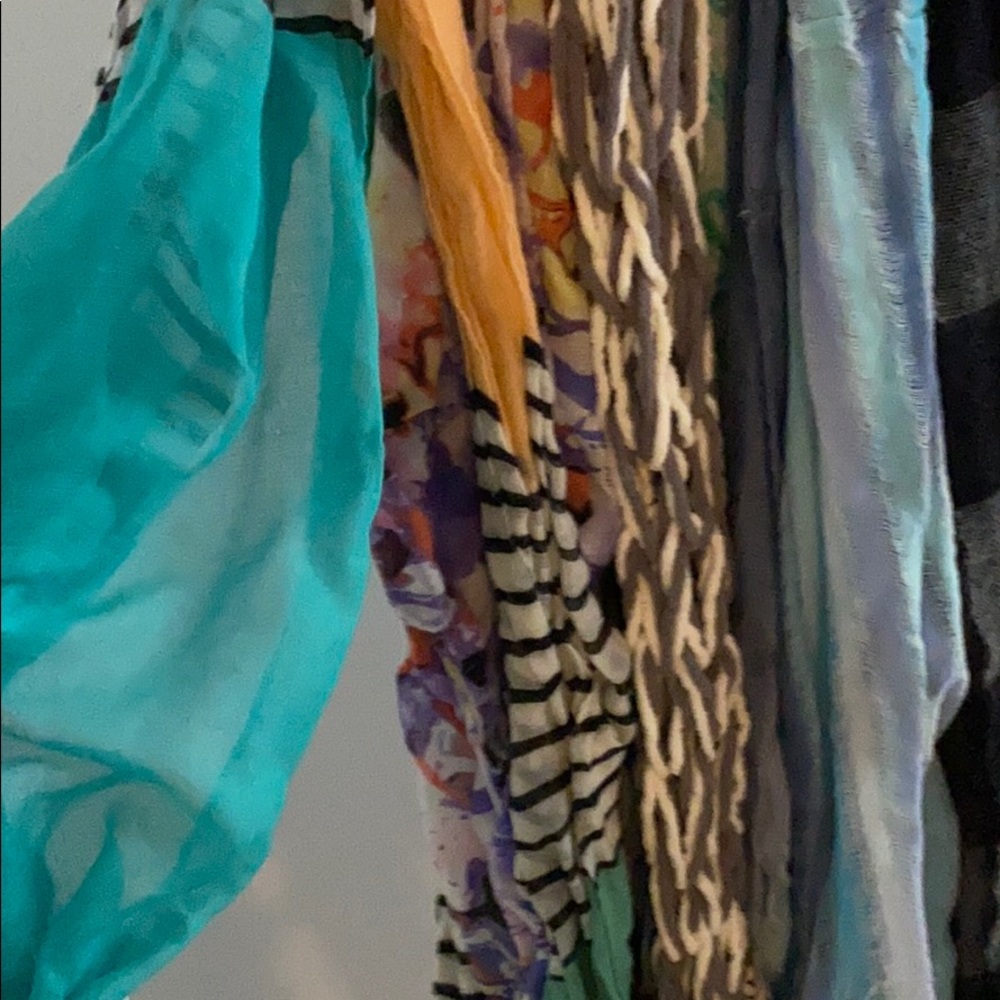 multiple scarves - Picture 2 of 2